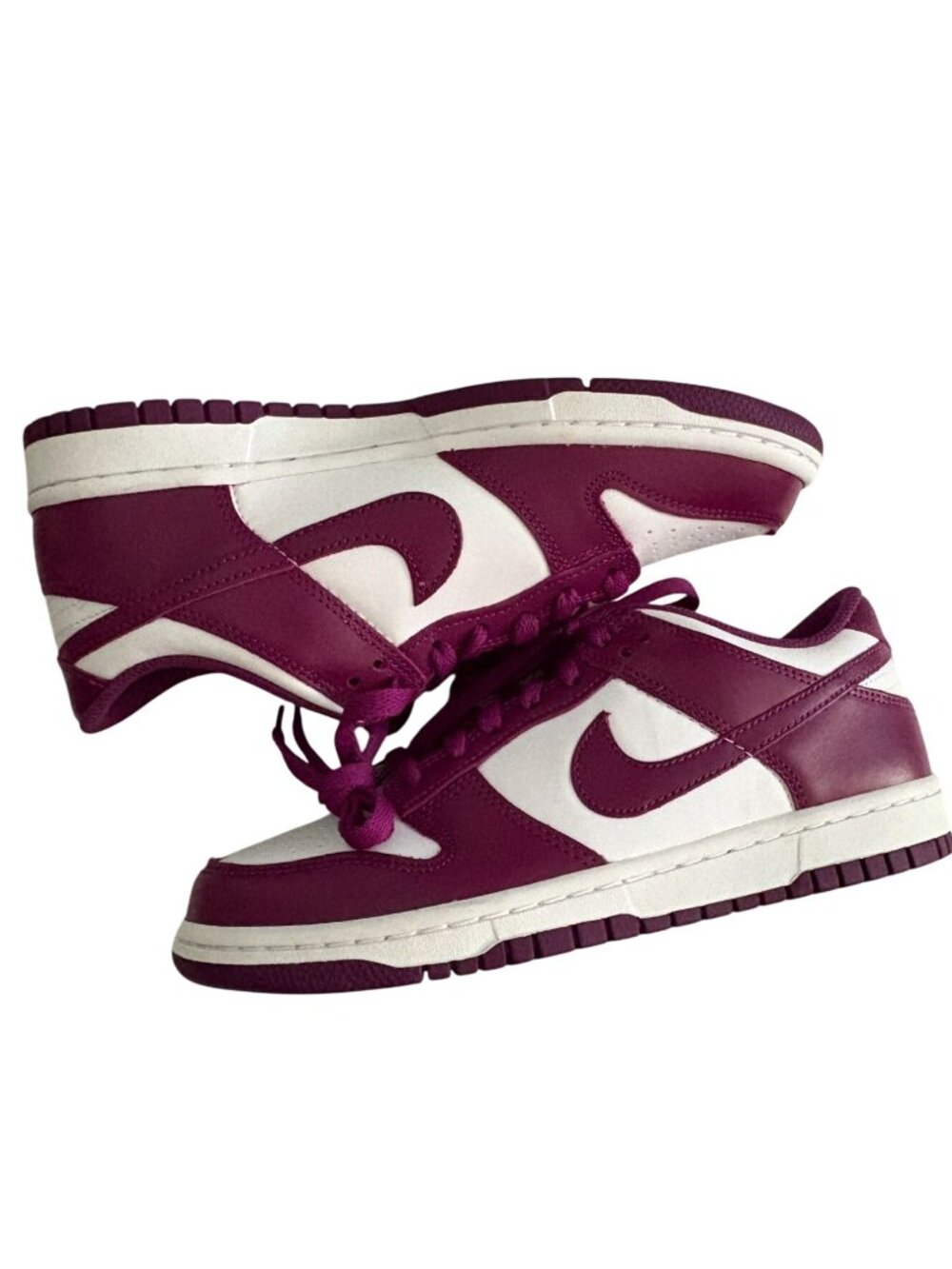 Nike Dunk Low GS Viotech Purple White FB9109-110 Youth Size 7-NWOB - Picture 7 of 8